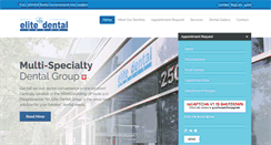Desktop Screenshot of elitedentalgroupny.com